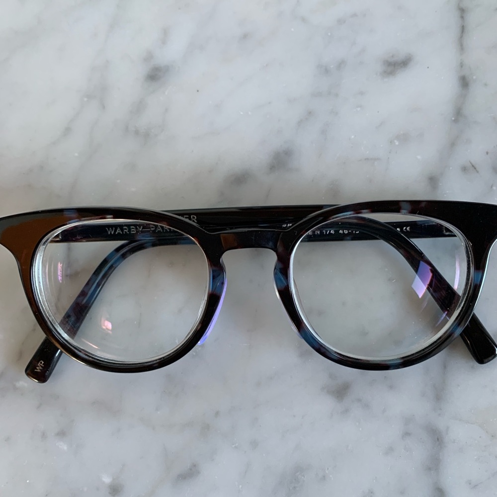 Warby Parker Sadie Glasses Frame and Case